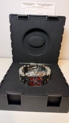 Oakley Watch Minute Machine Polished Red + Box Never Used - Titanium