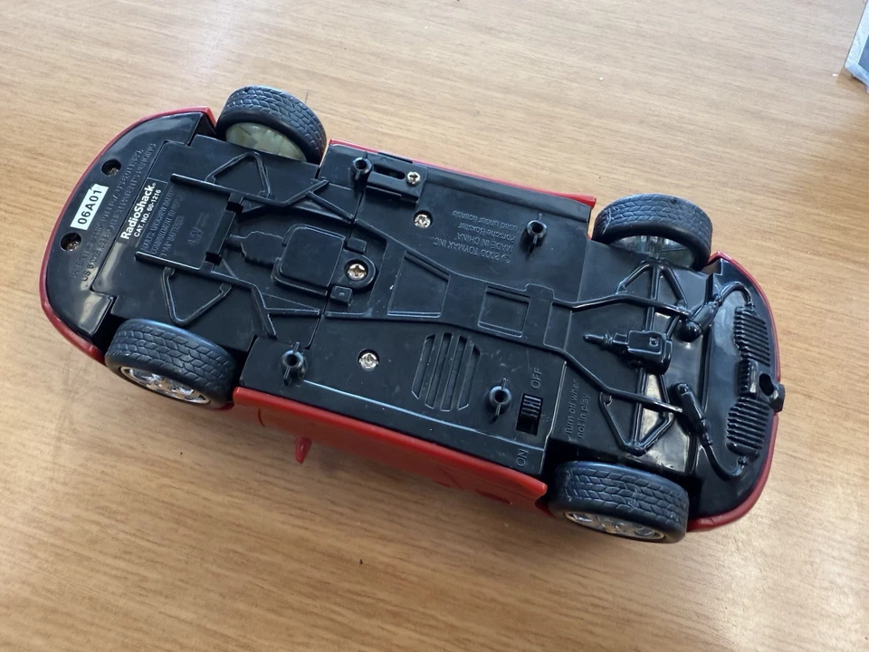 Vintage Radio Shack Toymax Porsche Boxster Remote Control Car 2000 NO REMOTE - Image 4 of 4