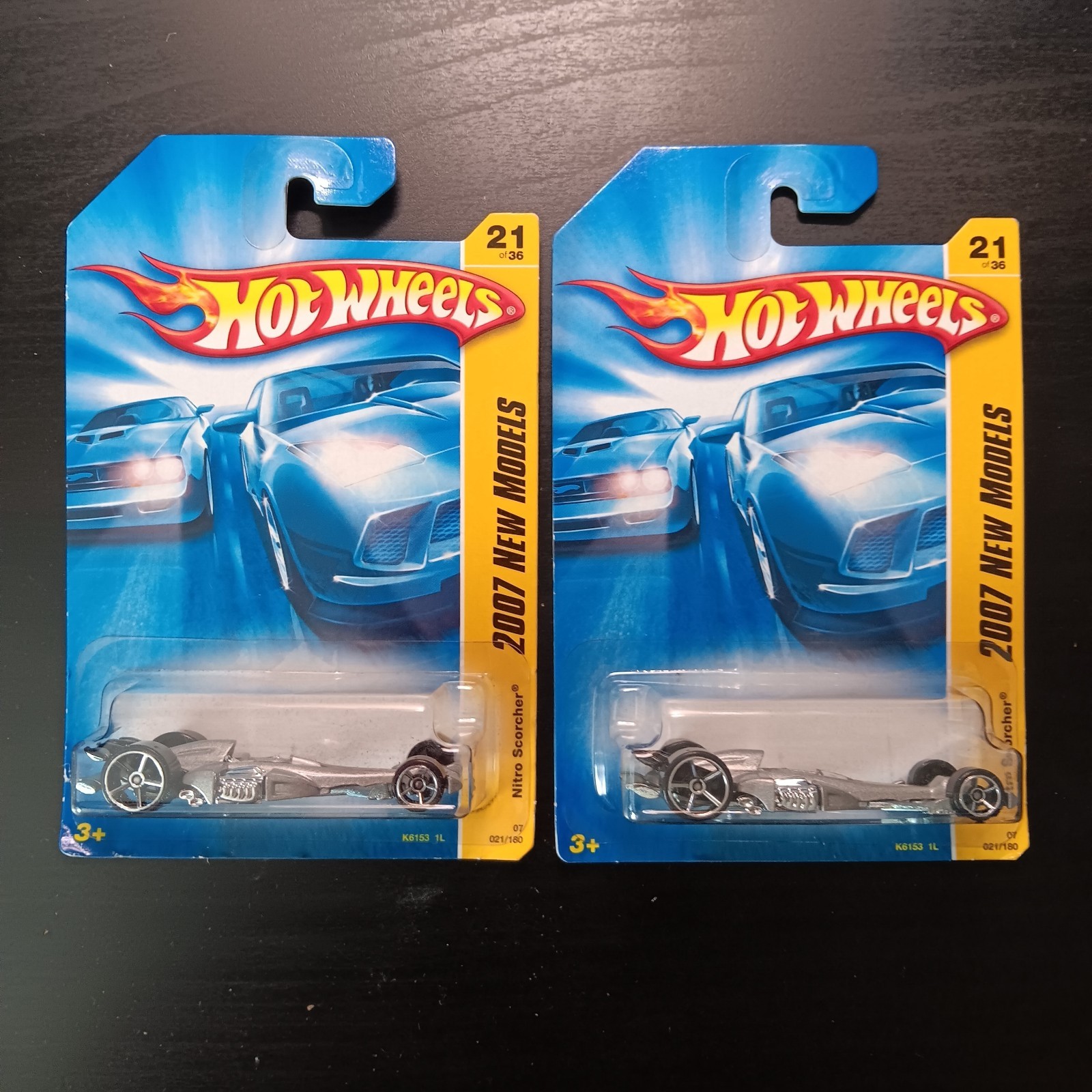 Hot Wheels 2007 ~  New Models Nitro Scorcher Lot of 2 ~ 