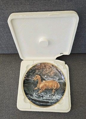 Danbury Mint Surfbreaker Lesley Harrison Free Spirits Collection Pferdeteller