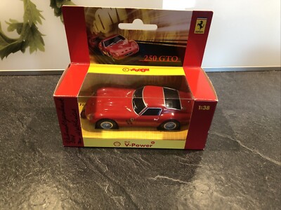 Ferrari 250 GTO in rot, Shell, Maßstab 1:38, 2007/2008 (1 Stück)