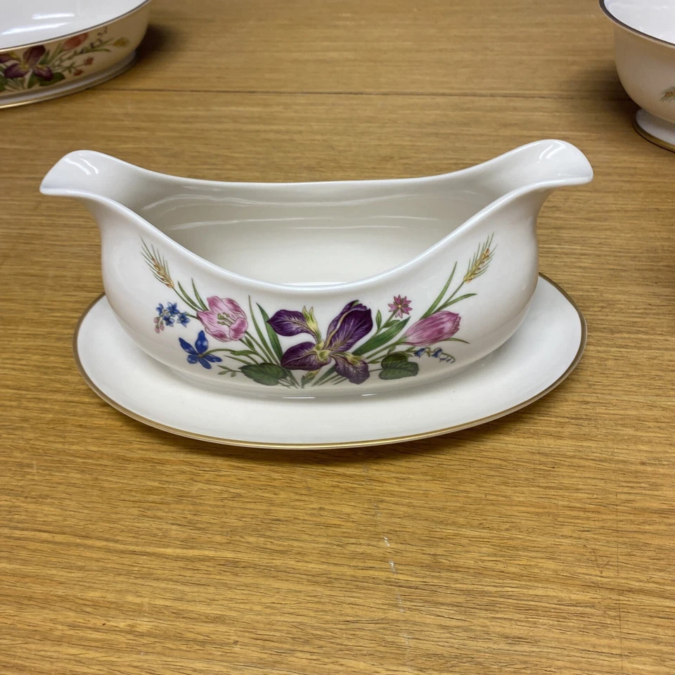 Набор из 5 францисканских овальных сервировочных чаш Mariposa, соуса, сахарницы для сливок - Изображение 3 из 4