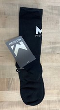 Mission Daily Cooling Performance Cushion Crew Socks 109612P Black Size L/XL