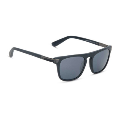Harley Davidson Men's Rectangle Sonnenbril Le HD2037 91V Blue/Blue Mirror
