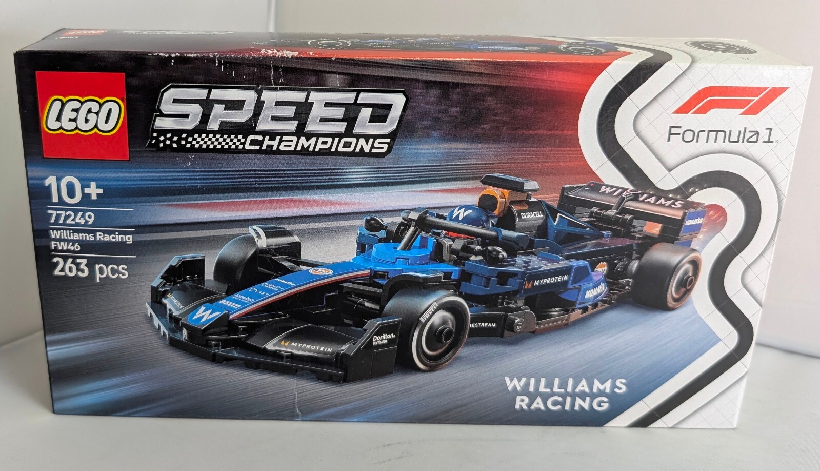 LEGO SPEED CHAMPIONS: Williams Racing Fw46 F1 Race Car (77249)