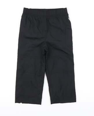 Jumping Beans Jungen schwarz Polyester Joggerhose Größe 2 Jahre normal