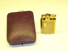 RONSON SOLID 9CT GOLD BANKER LIGHTER - FEUERZEUG - PAT. 621570 - ENGLAND- NICE