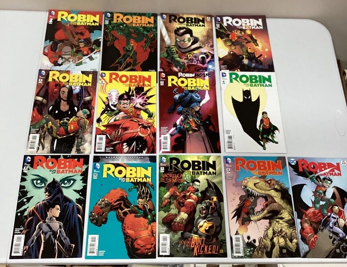Robin Son of Batman #1-13 Complete Set DC COMICS 2015 (RS02)