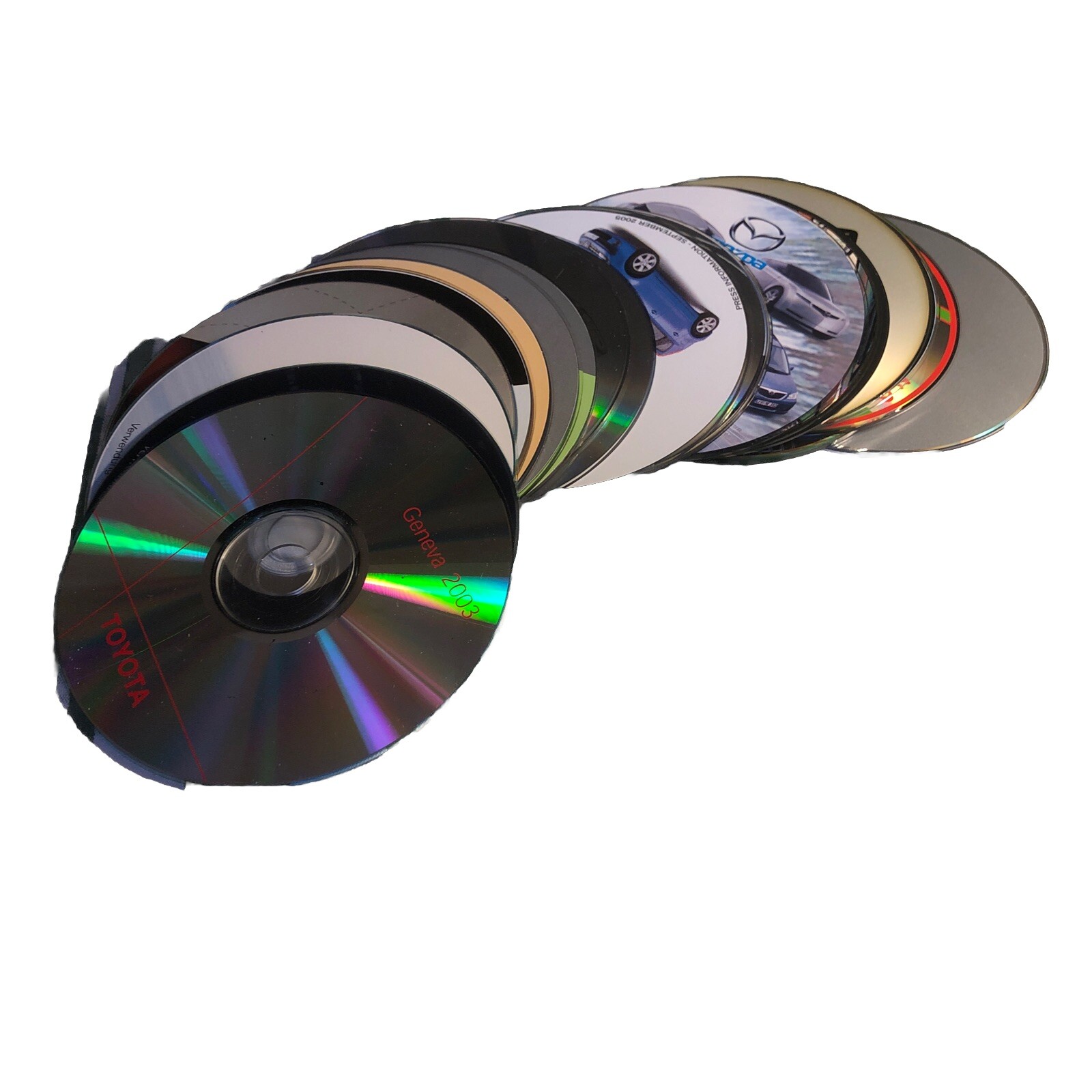 22 CD presse fabricants auto authentiques coffret de documents rares