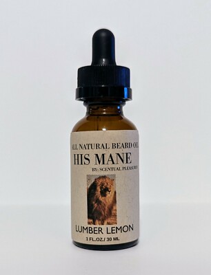 His Mane Beard Oil - Lumber Lemon