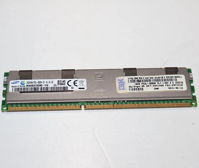 Samsung 16GB 4Rx4 PC3-8500R-07-10-F0-P1 DDR3 1066MHz Server Memory M393B2K70CM0 - Image 1 of 2