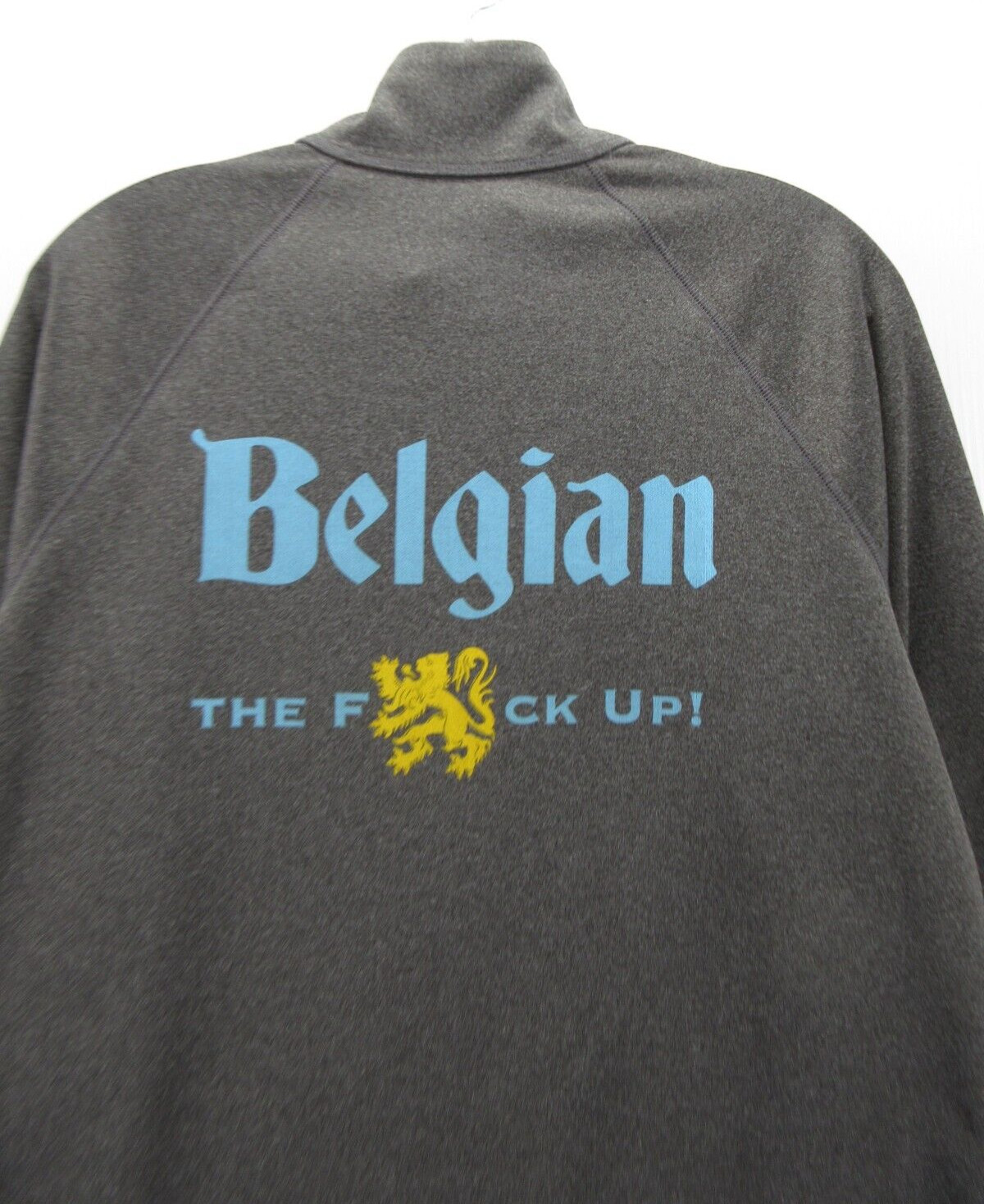 Alo Jacket Men Medium Gray Performance Track Coat… - image 8