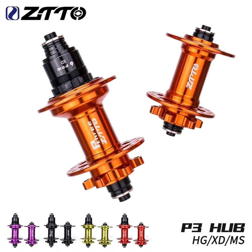 MTB 6 Pawls Hub P3 VS DT 370 xm490 Maza Thru Axle 142x12 135x10