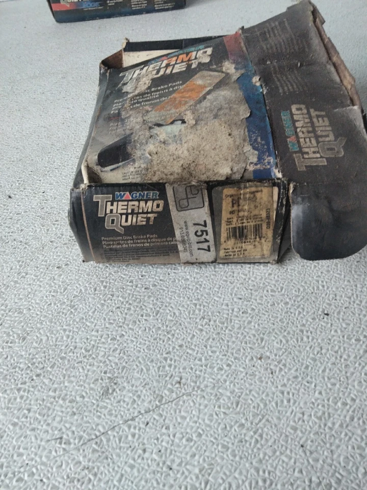 Комплект колодок дискового тормоза ThermoQuiet колодка дискового тормоза Wagner MX748 - Изображение 2 из 3