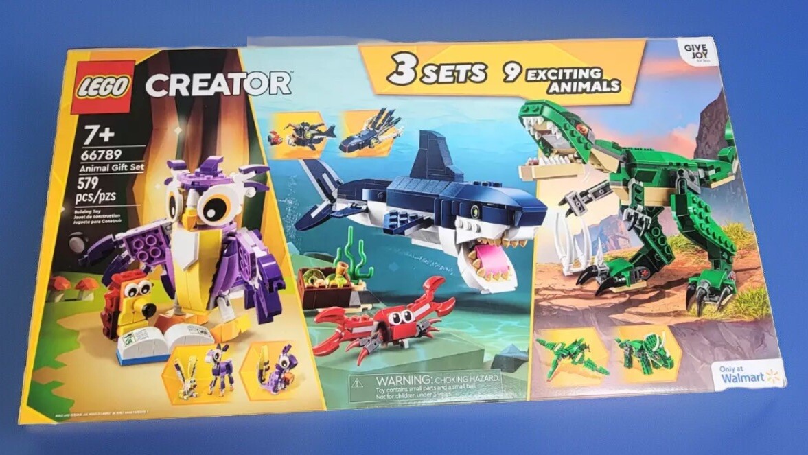 🔥NIB LEGO animal gift sets (9 Total Possible Builds) 66789 Walmart  EXCLUSIVE