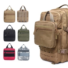 Military EDC Survival Waist Pack Molle Medical First Aid Pouch Hunting Outdoor