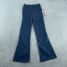 Jockey Studio Flare Pant M Neo Navy Polyester/Spandex Blend NWT 4218
