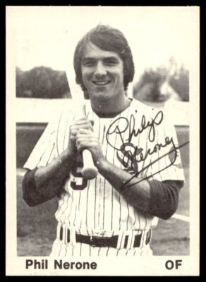 1976 TCMA # Phil Nerone Appleton Foxes RARE MINOR LEAGUE