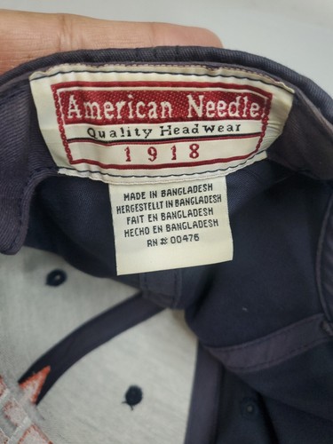Houston Astros Vintage American Needle Cooperstown Collection Cap Hat - Picture 5 of 14