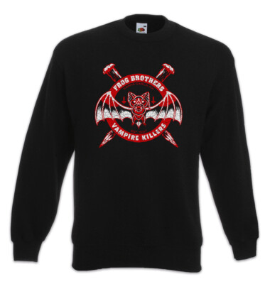 Frog Brothers Sweatshirt Pullover Lost Vampire Killers Boys Fun Vampir Bat
