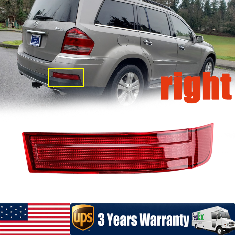 Right Rear Bumper Reflector Light For 2007-2009 Mercedes Benz GL320 ...