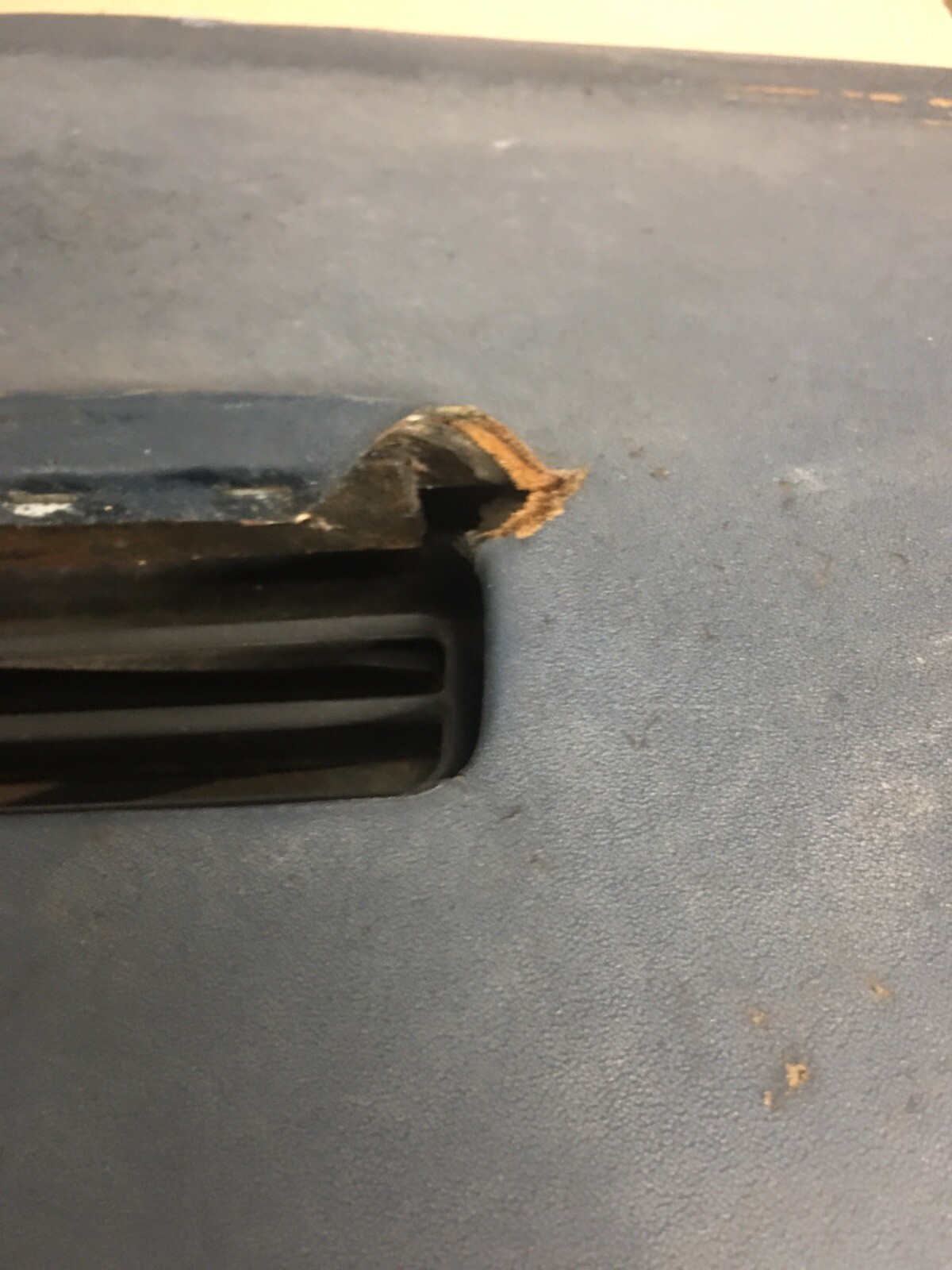 81 Rolls Royce Silver Spirit MK1 Interior Upper Dash Panel Blue