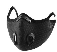 face mask breathing valves