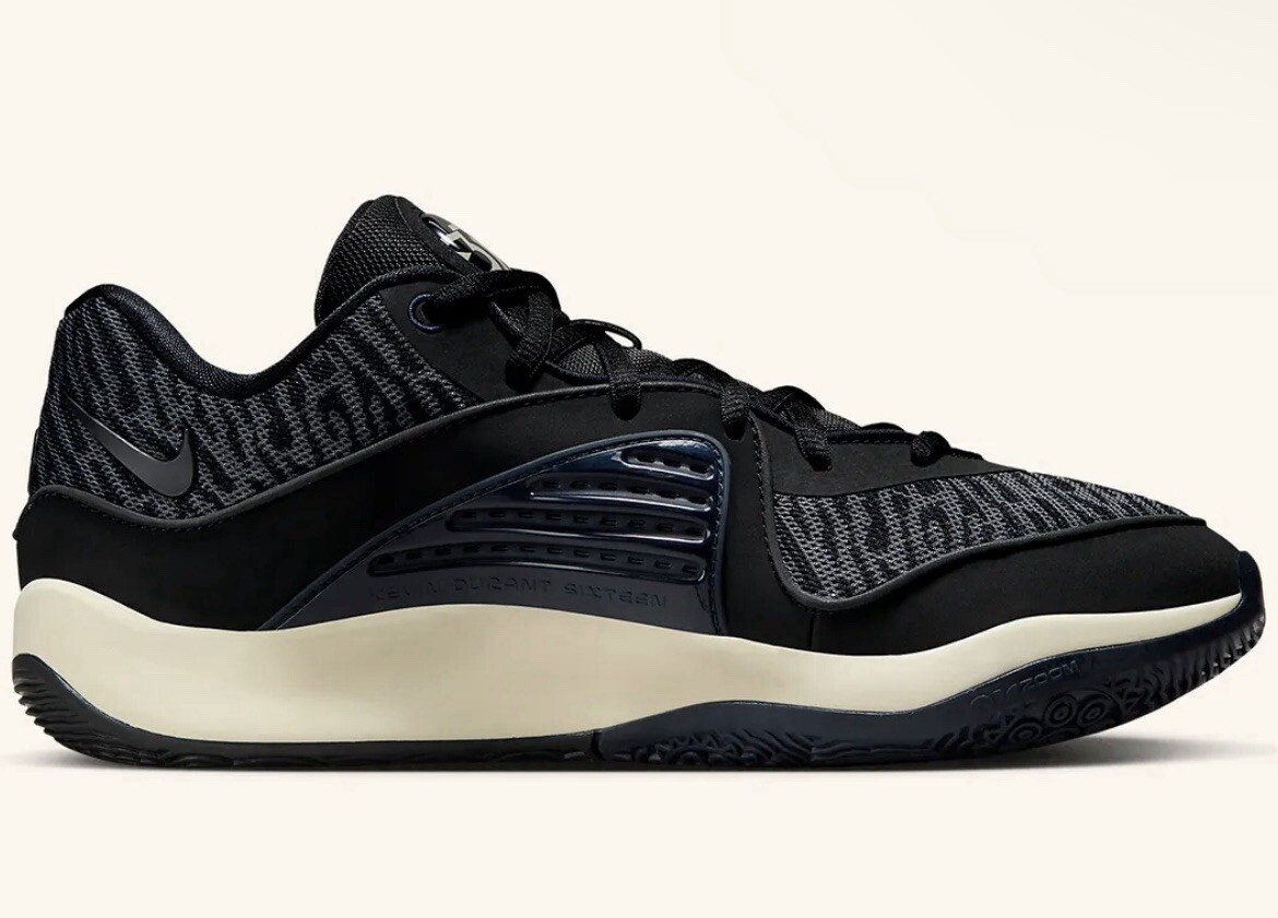 Nike Kevin Durant KD 16 NRG Boardroom Black Grey Men's DV2917-003