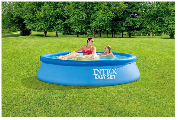 Intex 55237 - Piscina Hinchable, Ø244x61 cm, 1.942 litros, Piscina Redonda,