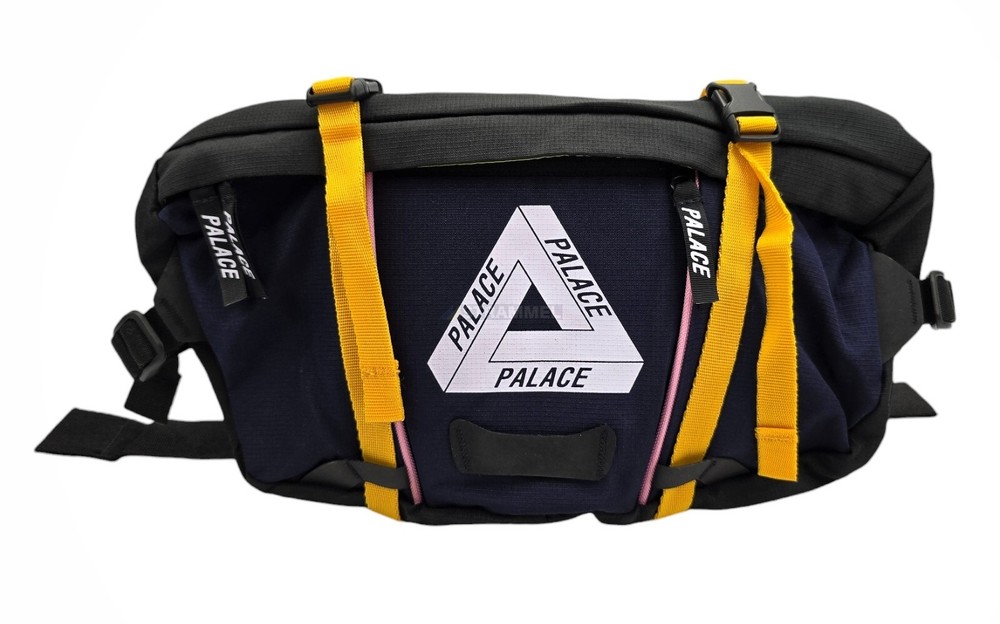 Palace X Adidas Ultimo Waist BagBlue Yellow Crossbody Pouch Bag 5 Litre Hip Pack