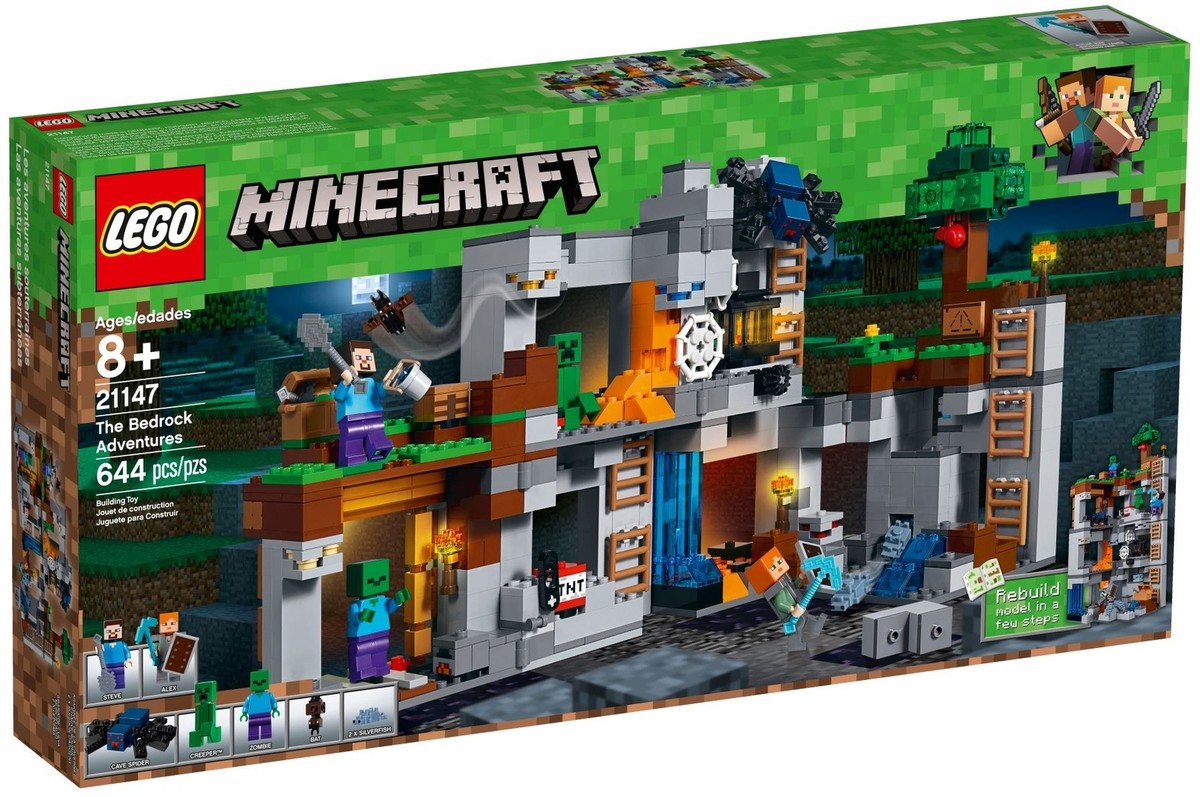 LEGO Minecraft 21147 The Bedrock Adventures NEW SEALED UNOPENED