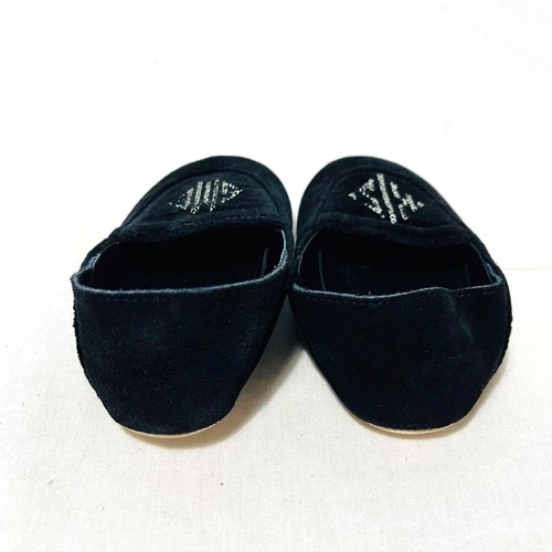 Zapatos de bebé Gucci negros de gamuza 10,5 cm con caja bolsa antipolvo M5 - Imagen 5 de 6