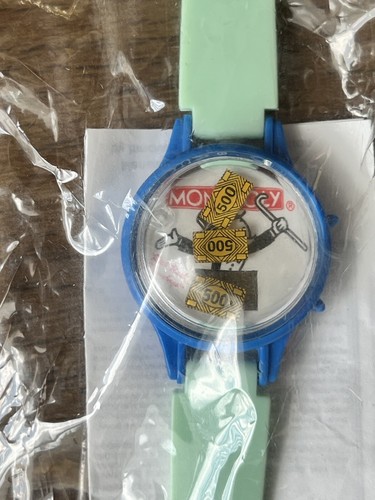 Vintage Monopoly Digital Novelty Bubble Watch Hasbro 1997 - Picture 2 of 6