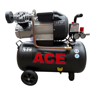 LUFTKOMPRESSOR 50L 3HP Einphasig 2,2Kw 115Psi 230V 50Hz ENGLAND + NUR WALES