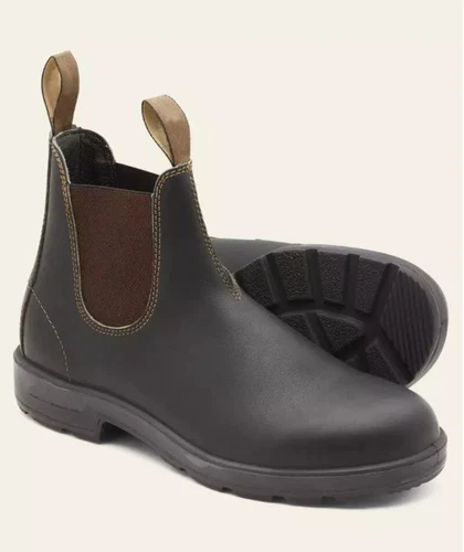 Classic Schuhe Brown Chelsea Boots Unisex Braun Stiefel NEU 2025 - Bild 6 von 33