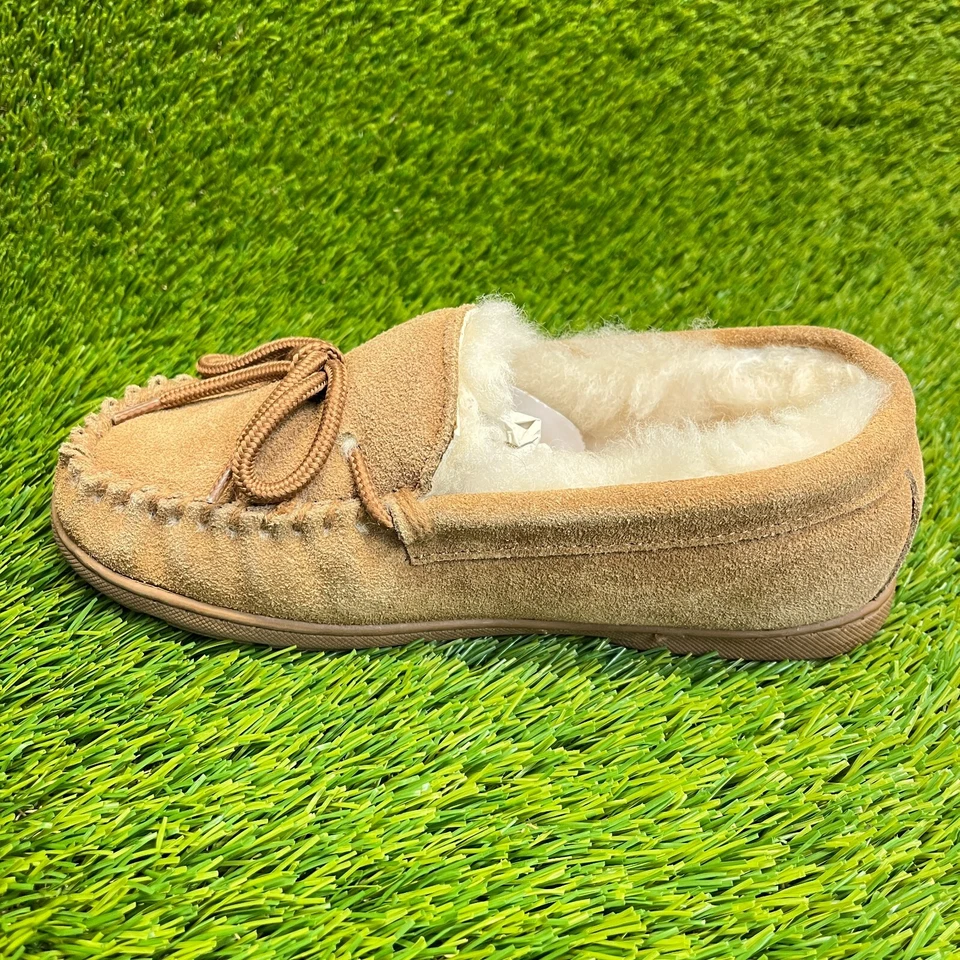 Туфли тапочки Bearpaw Mindy женские размер 6 коричневые повседневные комфортные замшевые без шнуровки - Изображение 2 из 4