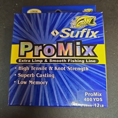 Sufix ProMix 400yds 12lb test