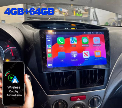 For Subaru Forester 2009-2013 Android 13 64G Apple CarPlay Car Stereo Radio GPS 