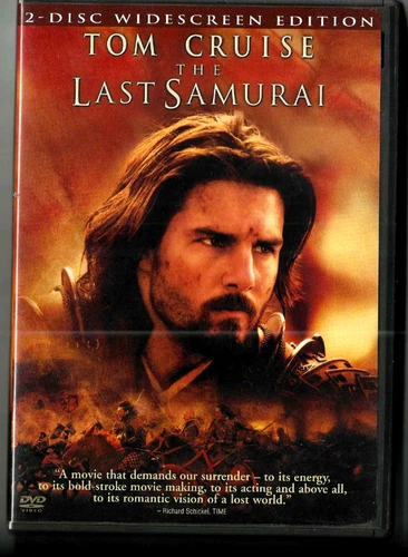 The Last Samurai (DVD, 2004, 2-Disc Set, Widescreen Edition) Tom Cruise