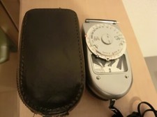 SEKONIC LEADER DELUXE-2, MODEL 36 EXPOSURE METER w/CASE  Exc    from Japan 1283