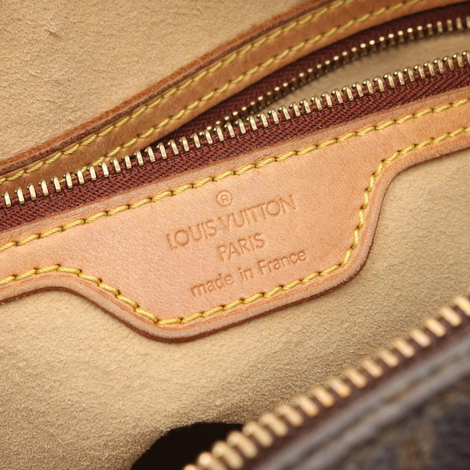 LOUIS VUITTON Looping GM Monogram Schultertasche M51145 PVC Braun Gebraucht D... - Bild 4 von 4