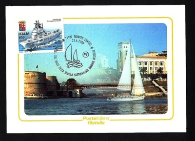 Italy 2000: Taranto, VIII Trofeo del Mare - Official Postcard Poste Italiane