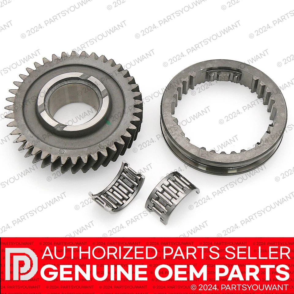 GENUINO Toyota RAV4 Manual OEM Transmisión Buje 5ta marcha 40 dientes KIT DE REPARACIÓN 3 PIEZAS Foto 4 de 4