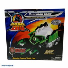 2010 Kung Zhu Ninja Warriors Scorpion Tank with Twin Scorpion Claw Blades NEW