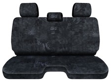 Truck Bench Seat Covers Camo Dark Gray Fits 05-15toyota Tacoma Fr Bench W3hr