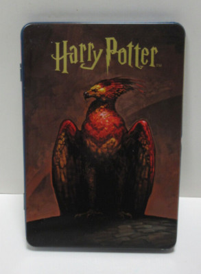 Insights - Harry Potter Metal Tin with 20 Postcards (Phoenix Cover)