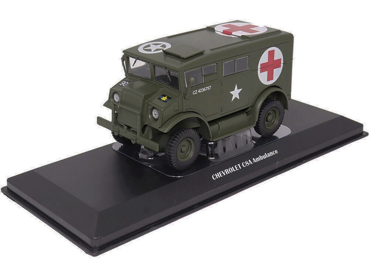 CHEVROLET C8A AMBULANCE OLIVE DRAB 