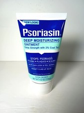 Psoriasin Deep Moisturizing Ointment 2 Coal Tar Stops Psoriasis Itch 4 oz