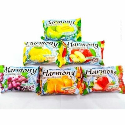 6 x HARMONY Fruit Soap 70g US Free Tax