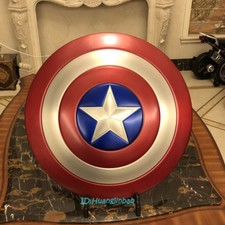 1/1 Scale Captain America Shield Aluminium Alloy Cosplay Prop Display In GiftBox